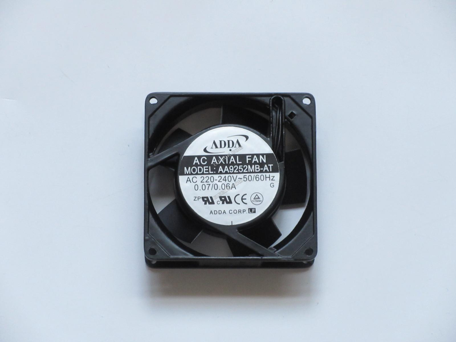 ADDA AA9252MB-AT 220/240V 0.07/0.06A with plug connection Cooling Fan 