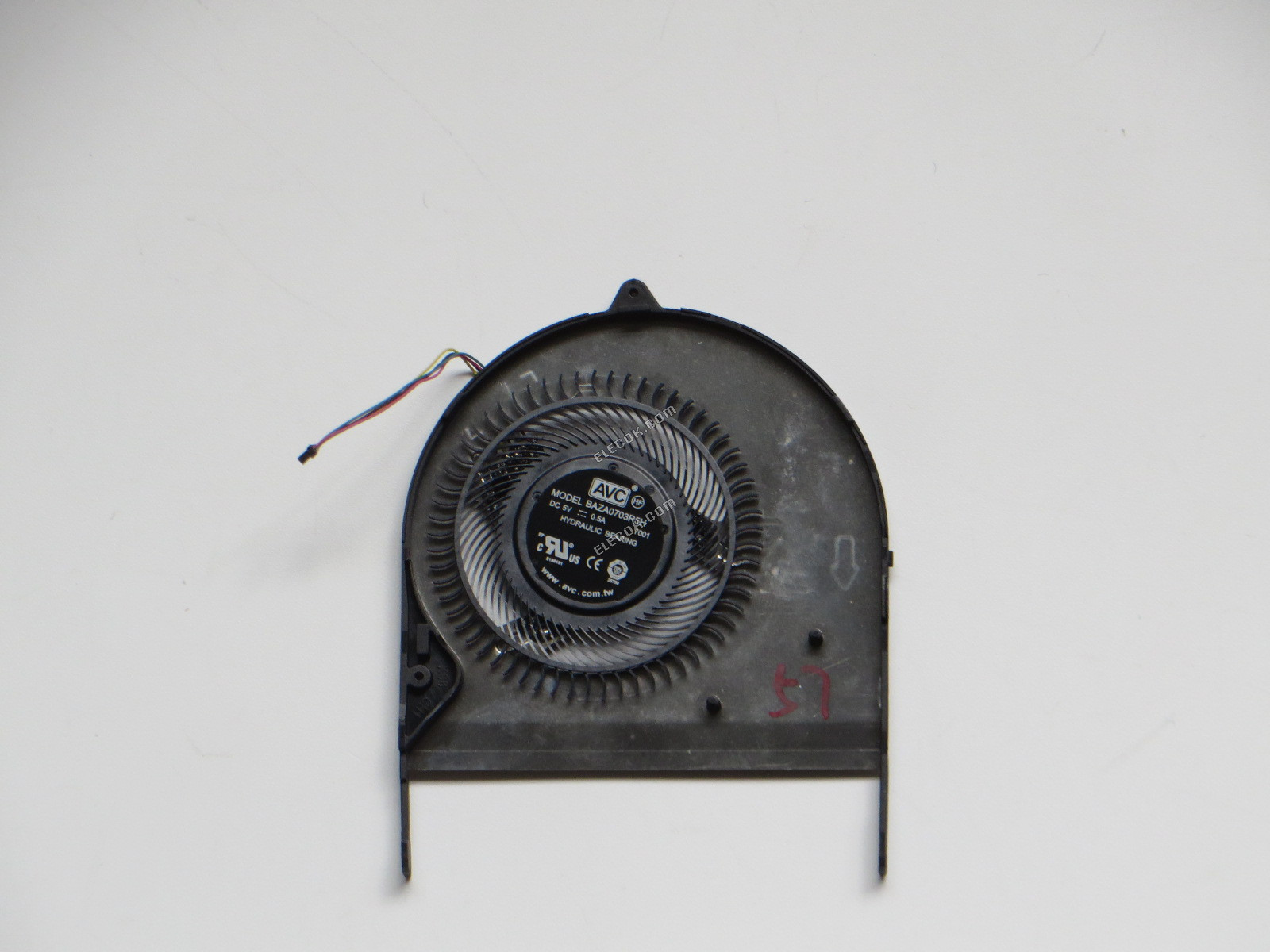 AVC BAZA0703R5H Cooling Fan BAZA0703R5H Y001 5V 0.5A 4wires cooling fan 
