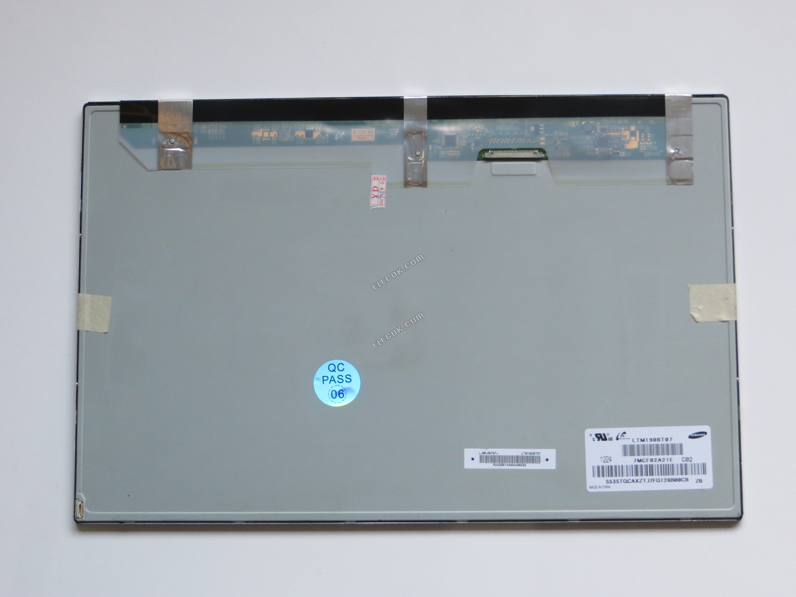 LTM190BT07 SAMSUNG 19.0" a-Si TFT-LCD Panneau d'occasion 