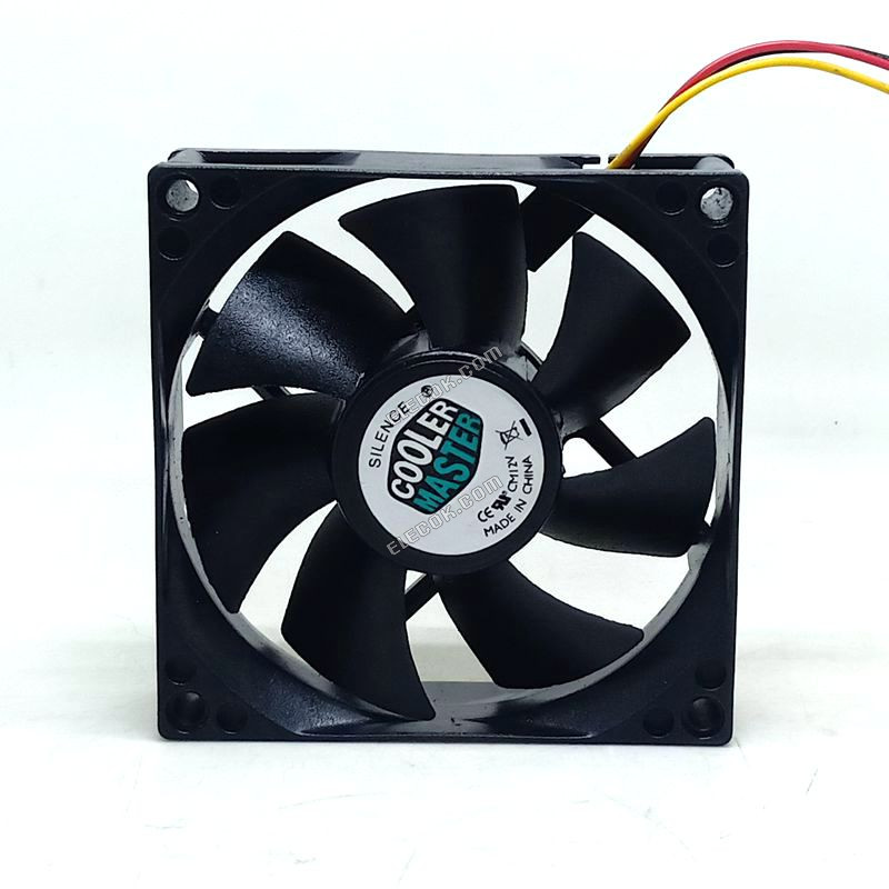 COOLER MASTER A8025-28RB-3AN-F1 12V 0.30A 8cm 8025 3wires Fan 
