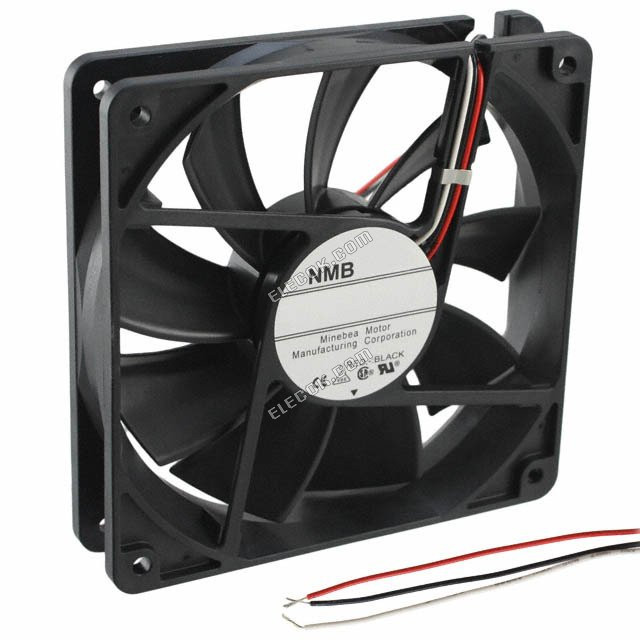 NMB 4710KL-05W-B29-B00 24V 0.1A 2.4W 3wires Cooling Fan 