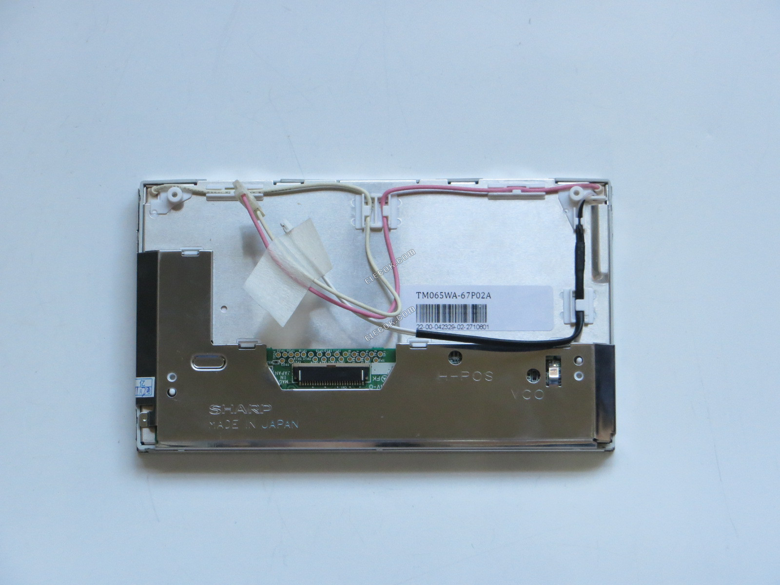 A-si TFT-LCD TM065WA-67P02A 6.5" LCD Screen, substitute used 