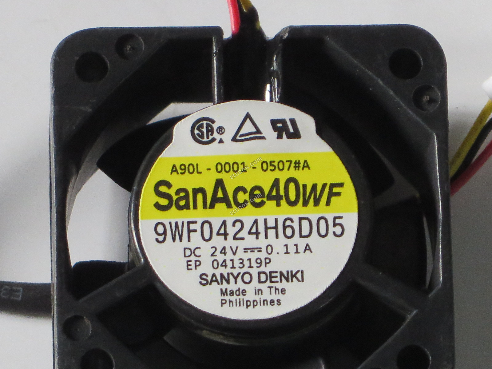 thumbnail image 2 of San Ace 40 9WF0424H6D05 24V 0.11A 4cm Cooling Fan – Drive, C3 Interface (Open Box) 2 of 6