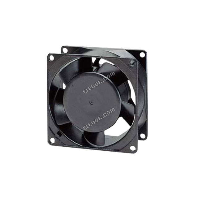 Qualtek FAA1-08038NHHW31 115V 0.1A 8.5W 2wires Cooling Fan 