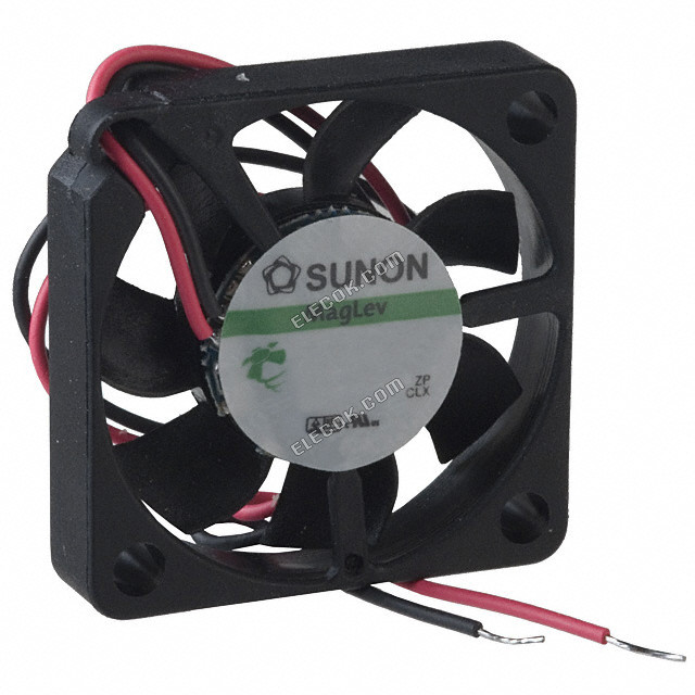 GM0503PEV2-8.N.GN Sunon FAN AXIAL 30X6.9MM 5VDC WIRE 2 Wire Leads 