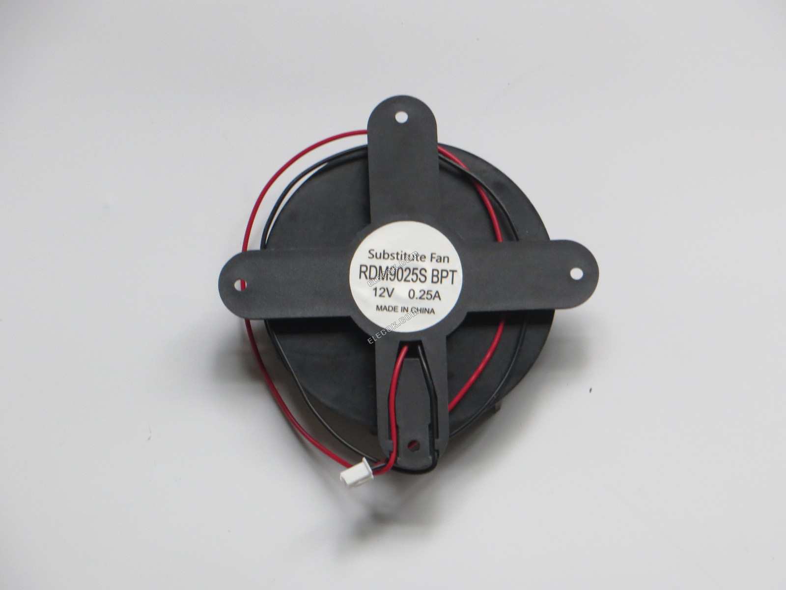 RDM9025S BPT 12V 0.25A 2wires fan substitute 