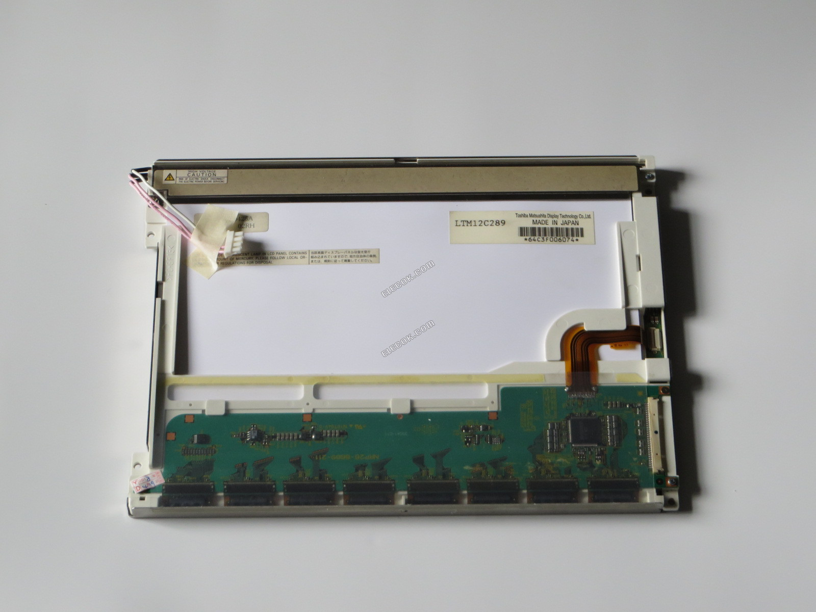 LTM12C289 Toshiba Matsushita 12.1" A-si TFT-LCD Panel used 