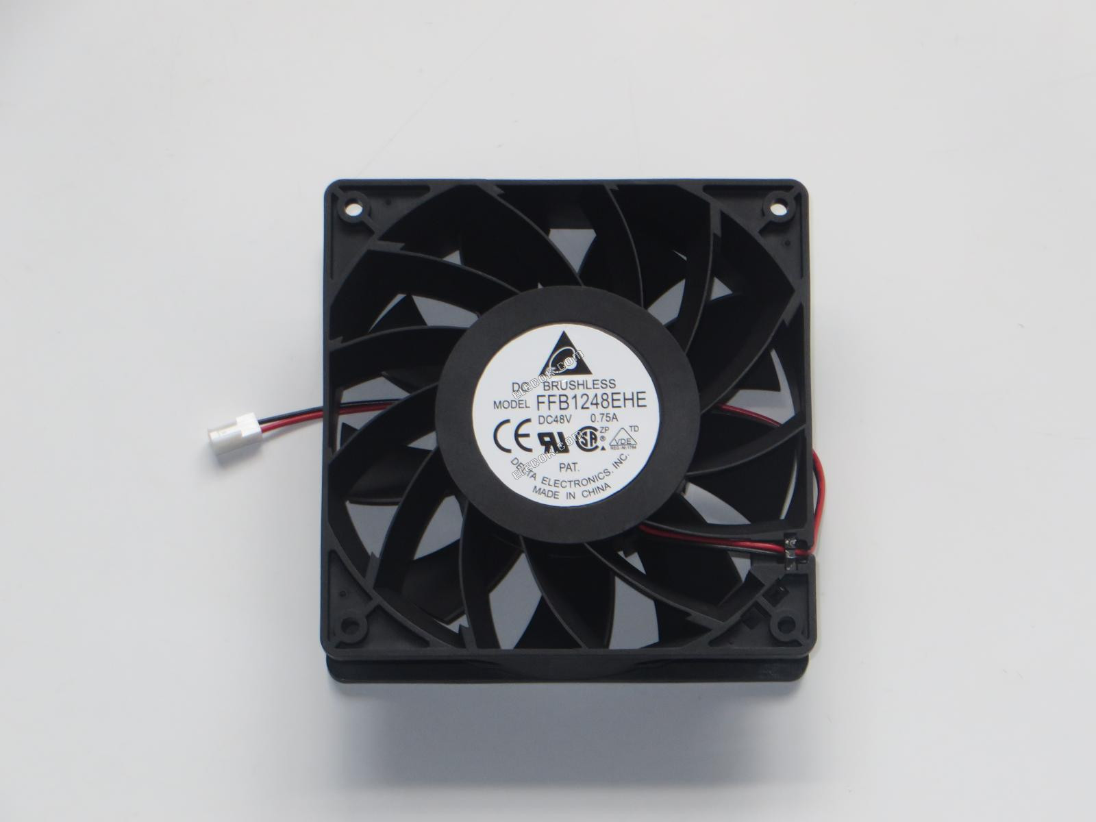 Delta FFB1248EHE 12038 48V 0.75A 2wires Fan 