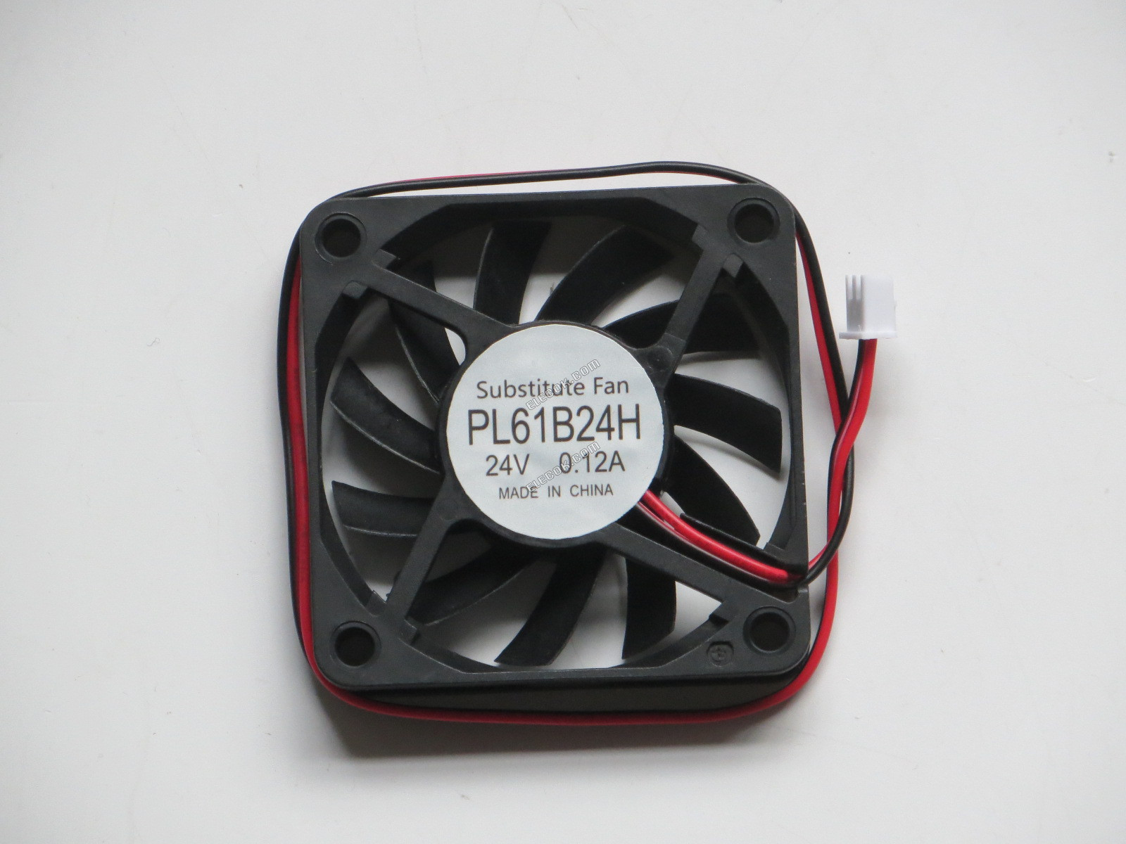 MKFAN PL61B24H 24V 0,12A 2fios ventoinha, substituição 