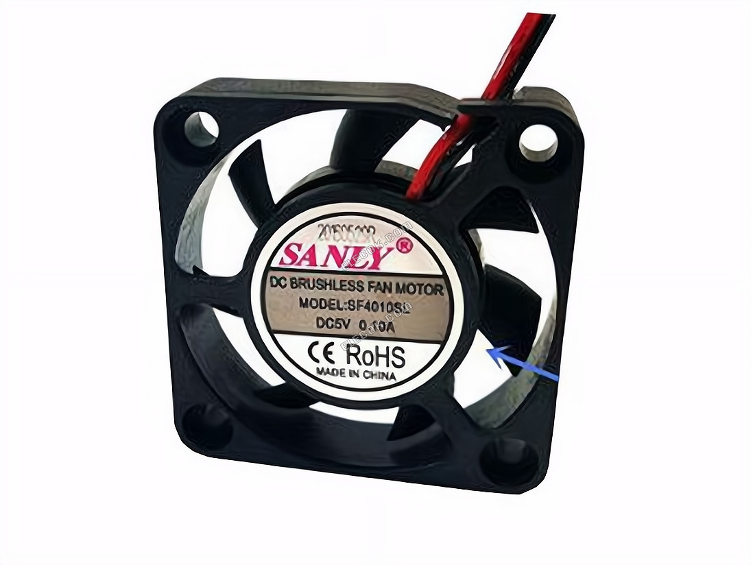 SANLY SF4010SL Server-Quadrat Lüfter SF4010SL 5V 0.10A 2 Drähte, ersatz 