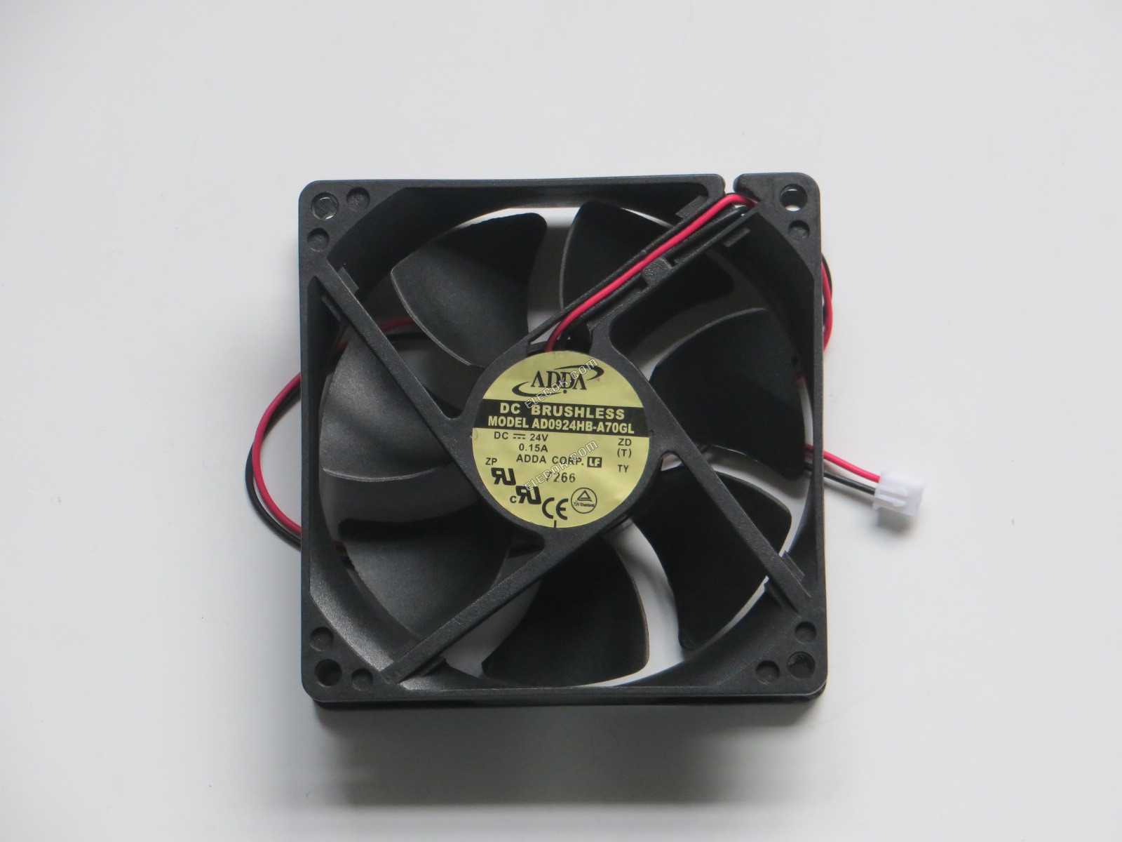 ADDA AD0924HB-A70GL / AD0924HB-A70GL-LF 24V 0,15A 2 draden Koelventilator origineel nieuw 
