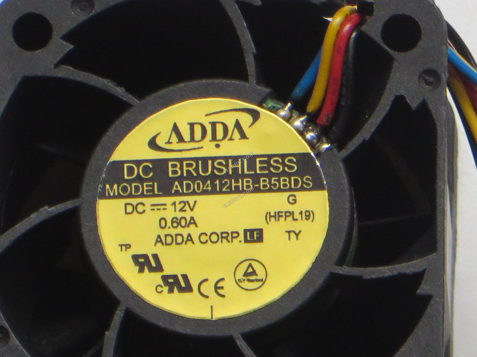 ADDA AD0412HB-B5BDS HFP -LF DC Fans DC FAN 40x40x28 12V H/S 2BALL BRNG PWM 12V 0.60A 4wires Cooling Fan 