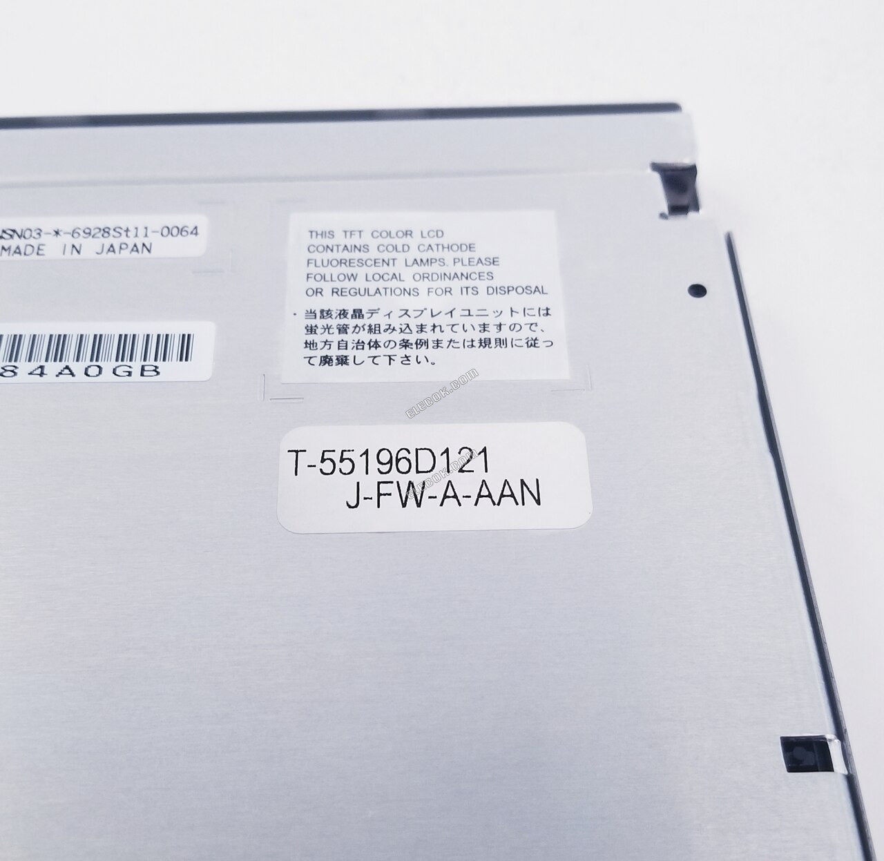 T-55196D121J-FW-A-AAN OPTREX 12,1" a-Si TFT-LCD πάνελ 