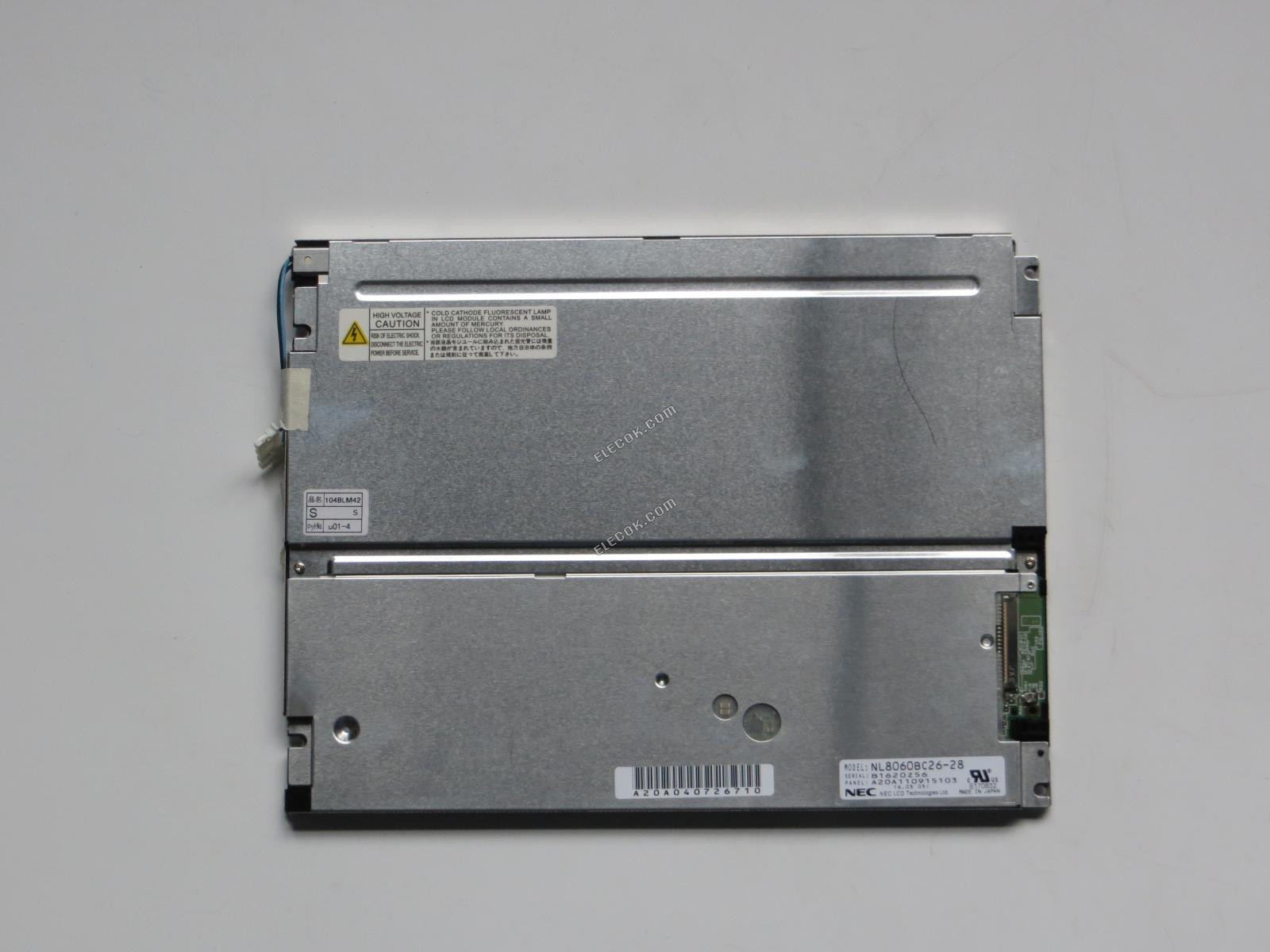 NL8060BC26-28 NEC 10.4" A-si TFT-LCD Panel Inventory New 