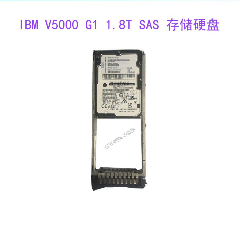 IBM 01AC598 1.8T 2.5 12G 10K SAS V5000G2 V5030 storage hard disk