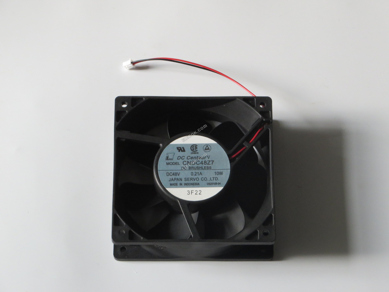 SERVO CNDC48Z7 48V 0,21A 10W 2 καλώδια ανεμιστήρας ψύξης 