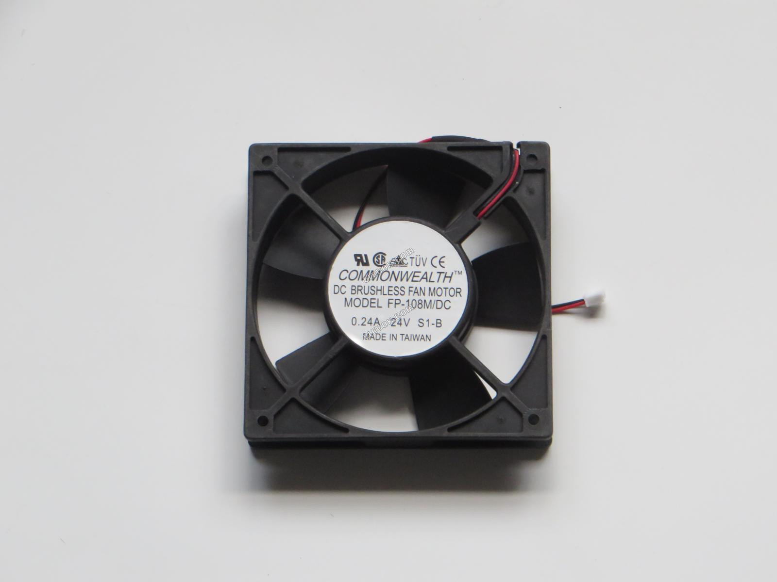 COMMONWEALTH FP-108M/DC 24V 0.24A 2wires Cooling Fan 