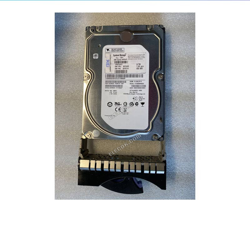 IBM V3500 V3700 3T 7.2K SAS 00Y2425 00Y2473 00Y5716