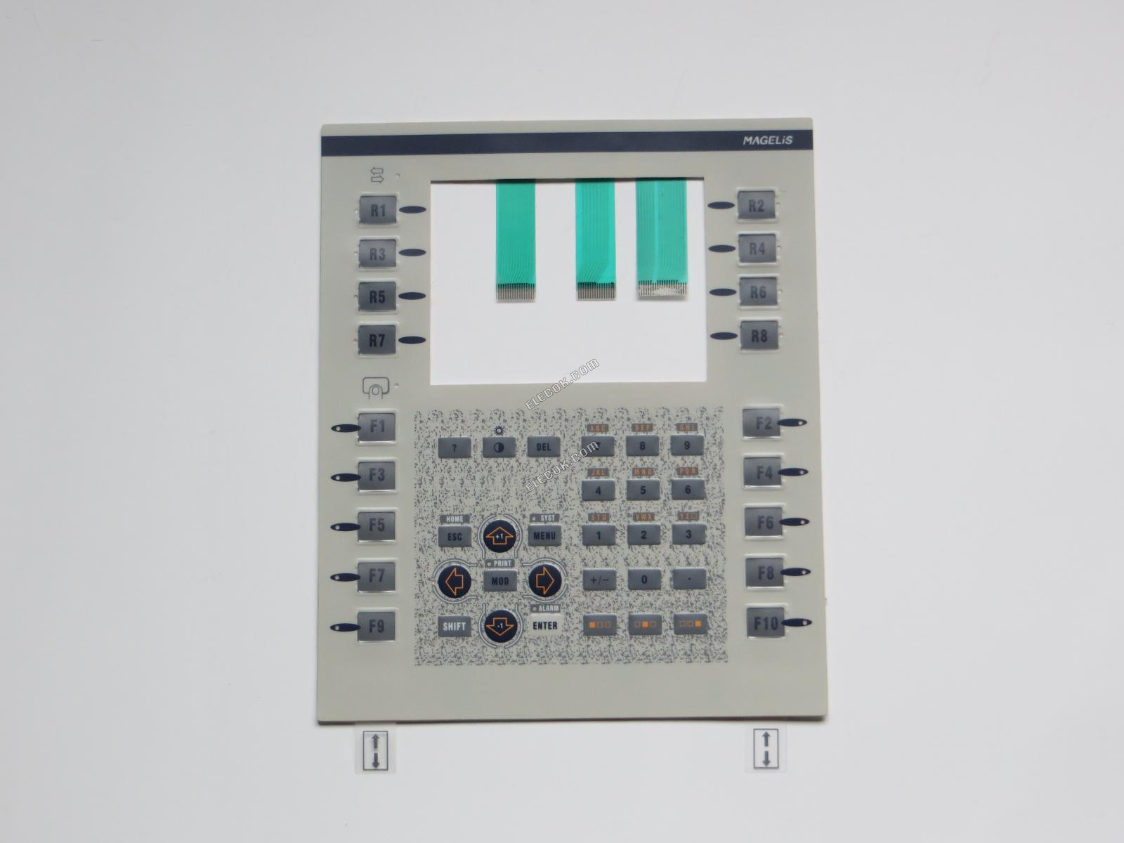 XBTF011110 Clavier à Membrane, 3 cables avec LED rétroéclairage 