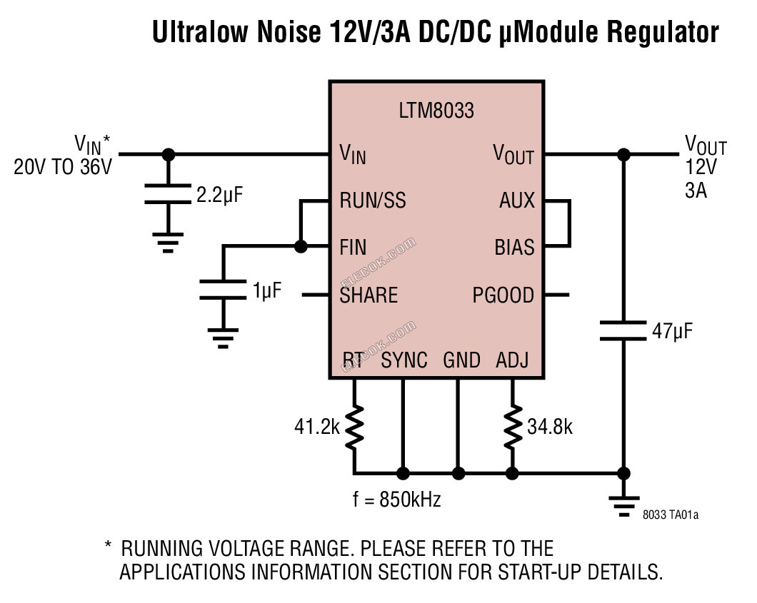 LTM8033EV#PBF Analog Devices Switching Regulators & Controllers - 1 Tray (119 pcs)