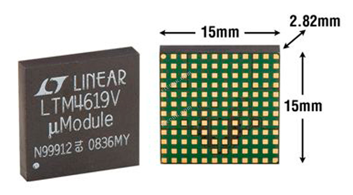 LTM4619EV#PBF Analog Devices Switching Regulators & Controllers - 1 Tray (119 pcs)