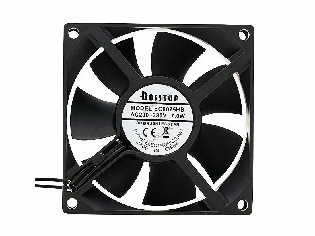 BOSSTOP EC8025HB Server-Quadrat Lüfter EC8025HB 2 drähte 