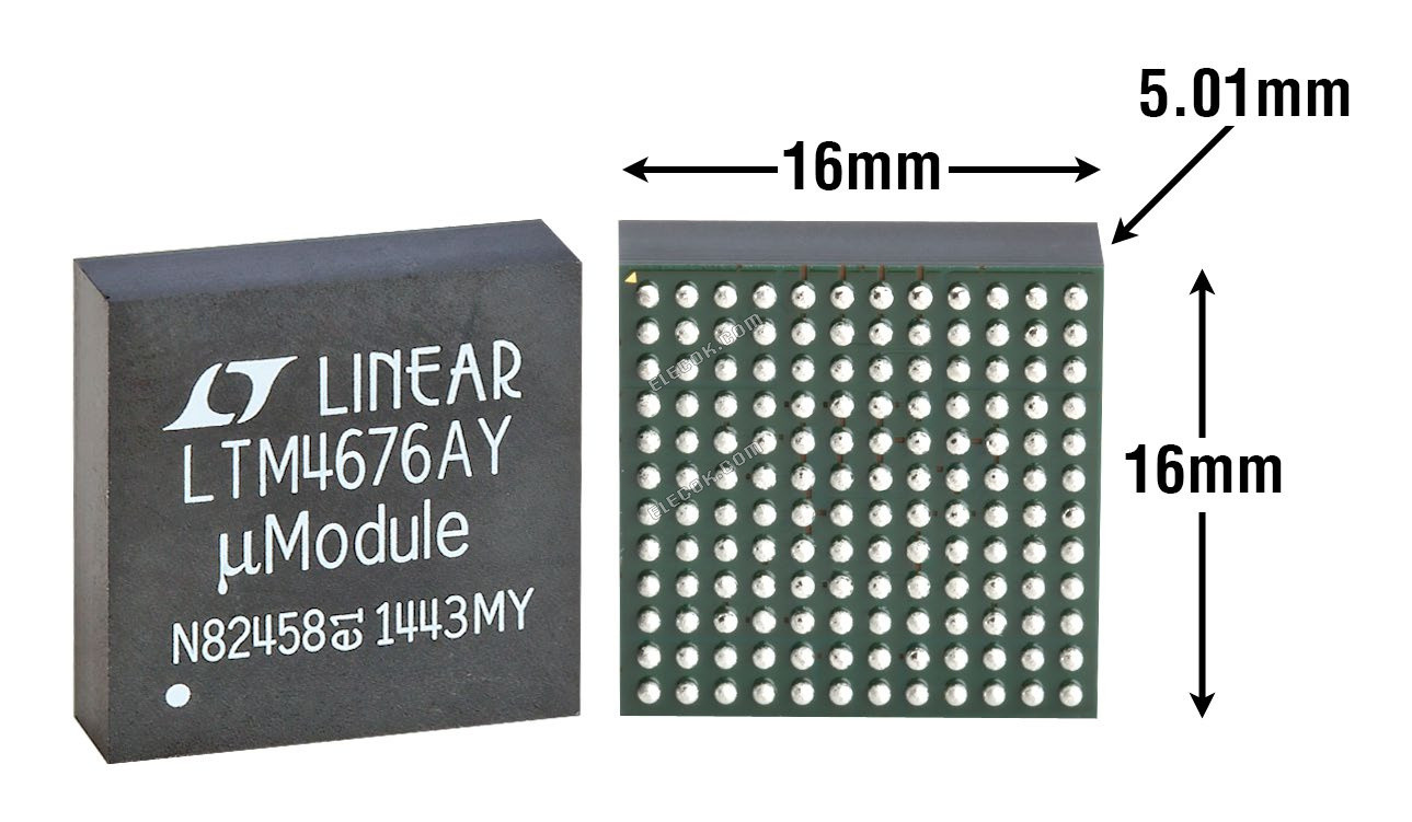 LTM4676AEY#PBF Analog Devices Switching Regulators & Controllers - 1 Tray (90 pcs)