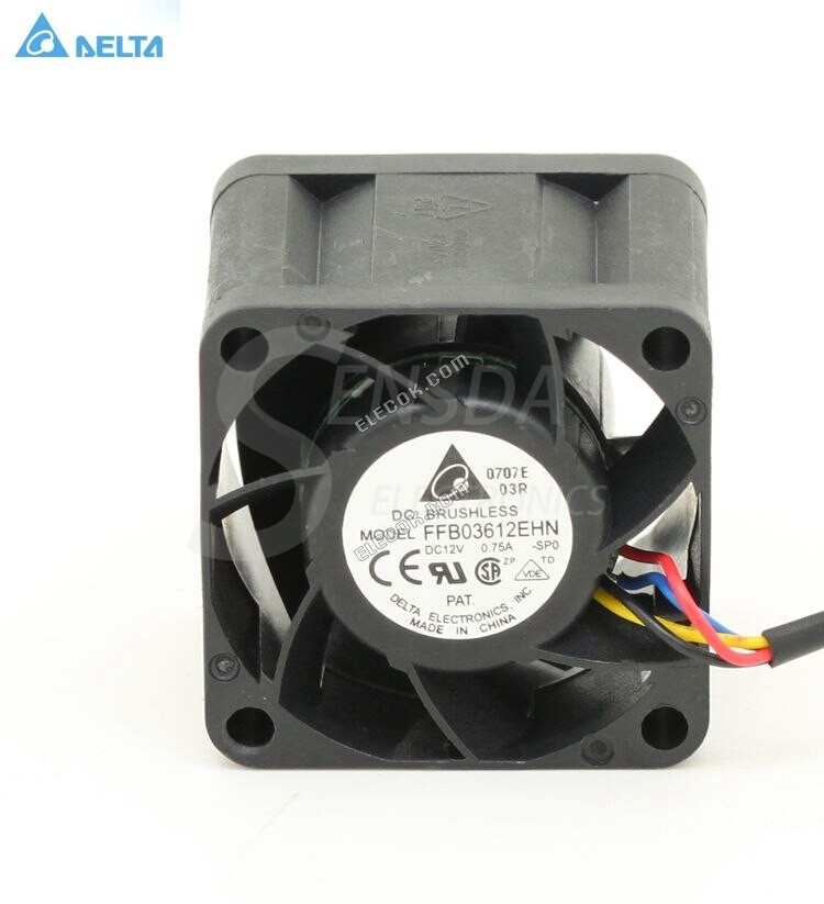 DELTA FFB03612EHN 12V 0,75A Kühllüfter 