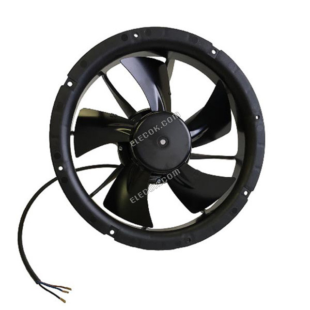 Orion Fans OA200EC-11-1WB AC Fans Fan 250x76mm 115VAC Dual Speed, EC 