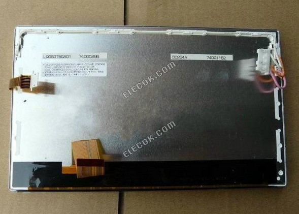 LQ080T5GA01 정품 lcd 화면 과 터치 스크린 Toyota Highlander, 신품 