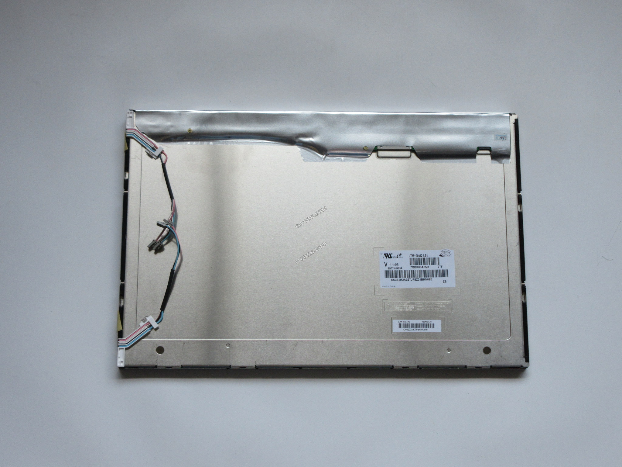 LTM190M2-L31 SAMSUNG 19.0" a-Si TFT-LCD Panel glossy Ubrugt Gammelt Lager 