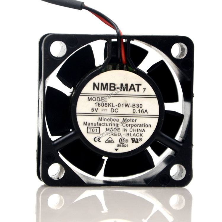 NMB 1606KL-01W-B30 12V 0.16A 2wires cooling fan 
