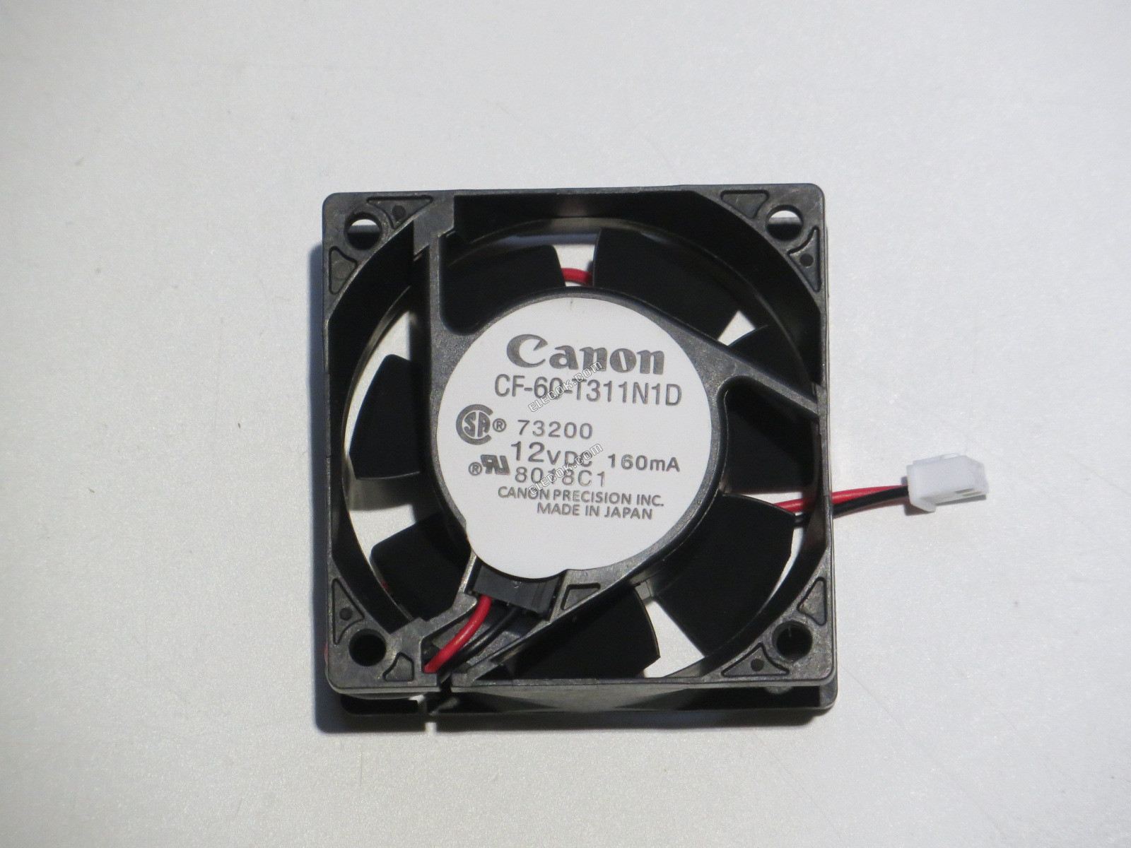 Canon CF-60-T311N1D 12V 0.16A 2wires Cooling Fan 