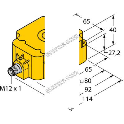 TURCK NI50-Q80-LIU-H1141 Inductive Proximity Sensors 