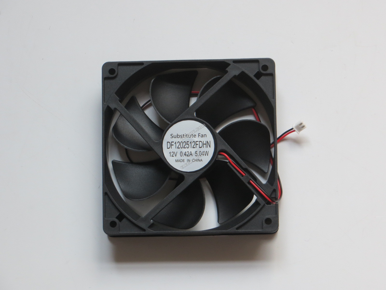 MARTECH DF1202512FDHN 12V 0,42A 5,04W 2fios Ventoinha, substituição 