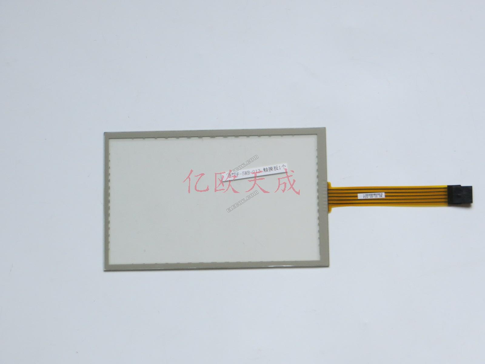 070F-5RB-013, 070F-5RB-013N-11R-080F 터치 스크린, 대체품 크기 166x104mm 