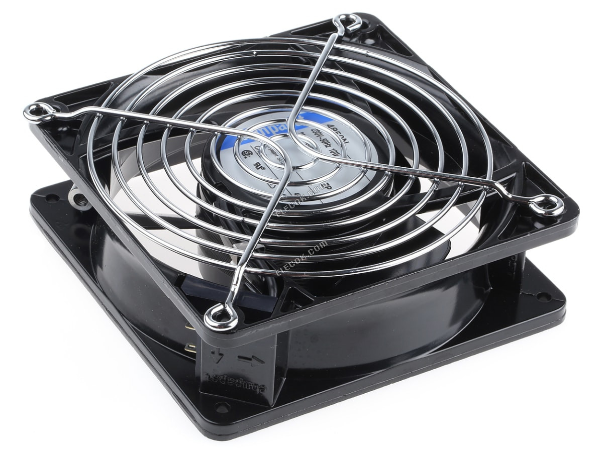 4656Z-KR0 ebm-papst, 230 V ac, AC Axial Fan Kit, 119 x 119 x 38mm, 160m³/h, 19W 