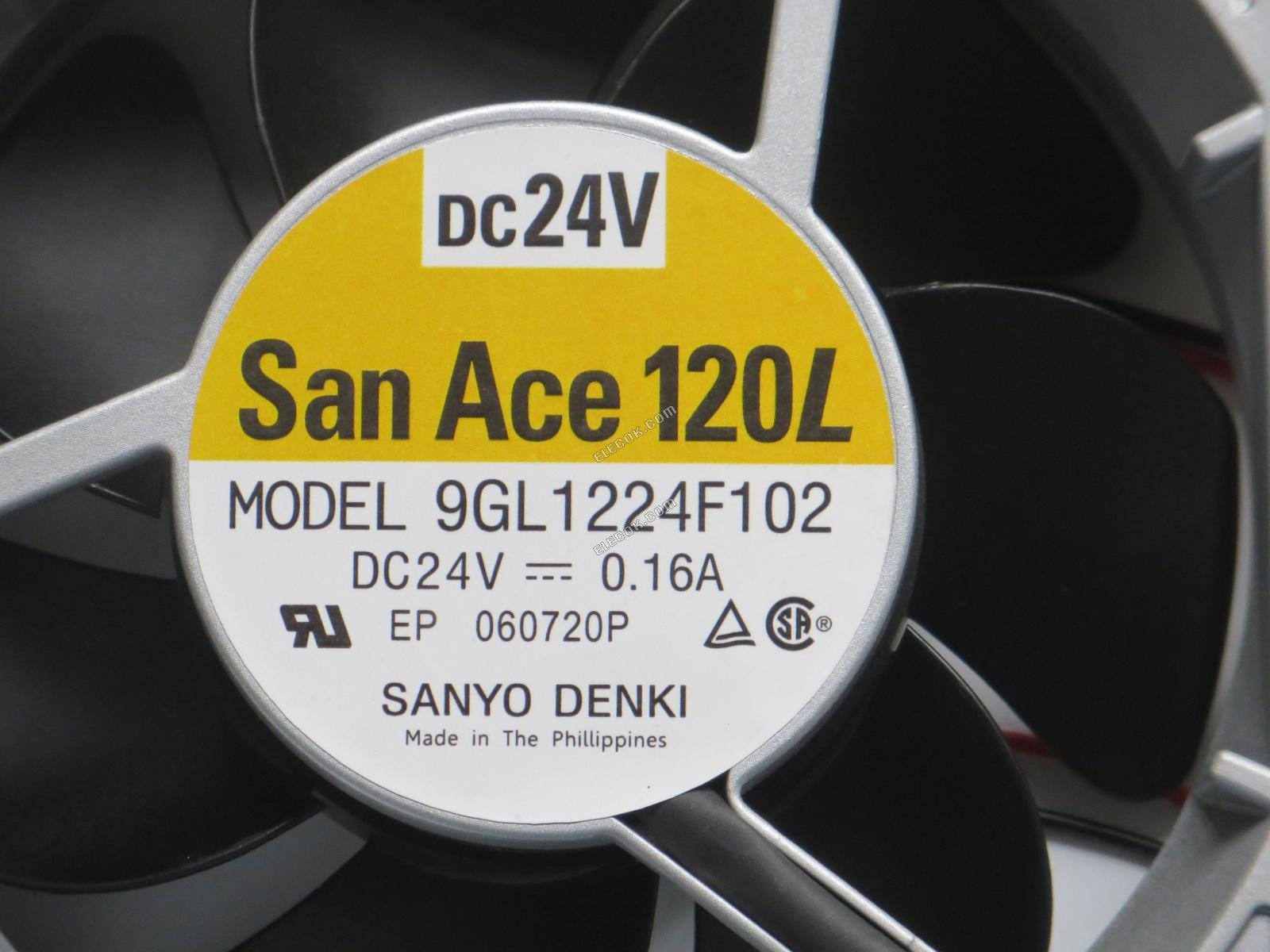 Sanyo 9GL1224F102 24V 0,16A 2 καλώδια ανεμιστήρας ψύξης 