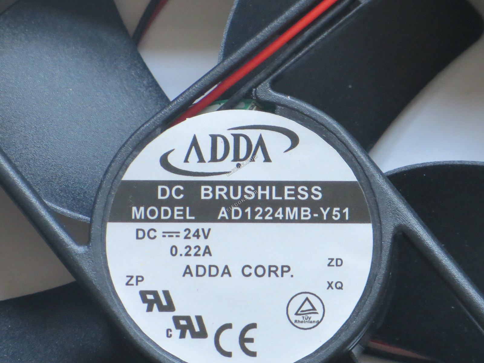 ADDA AD1224MB-Y51 24V 0.22A 2wies 냉각 팬 