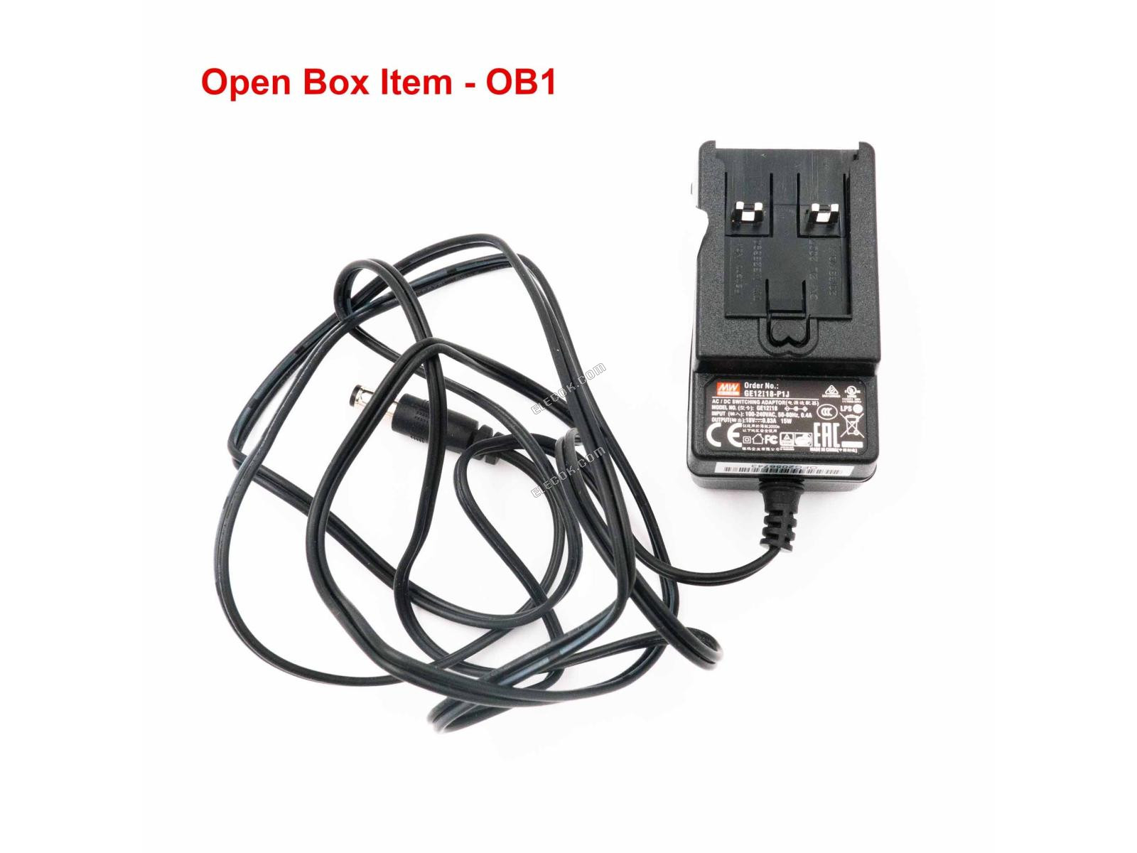 Mean Well GE12I18-P1J Power Supply 15W 18V - Open Box 
