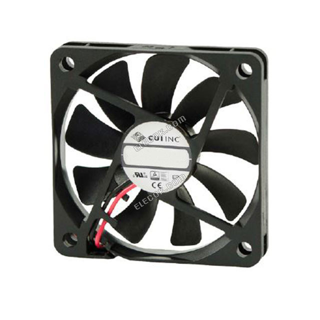 CFM-6025V-138-220-20 CUI, Inc. 팬 축류형 60X25MM 12VDC 철사 3 철사 리드 