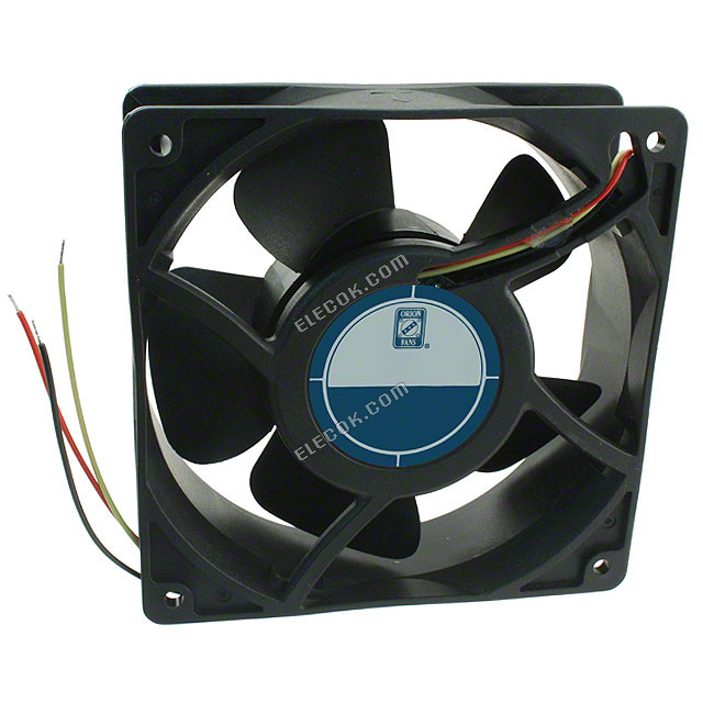 Orion OD1238-12HB02A 12V 0.5A 6W 3wires Cooling Fan 