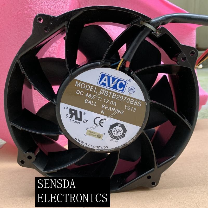 AVC DBTB2070B8S 48V 12.0A 4 fili ventola di raffreddamento 