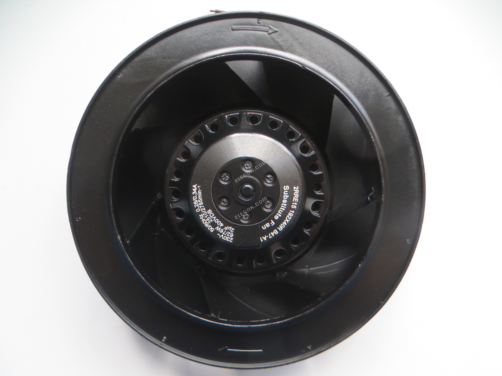 ECOIT 2RRE15 192x40r B47-A1 230V 50/60hz 62/76W 4wires Cooling Fan, substitute and refurbished 