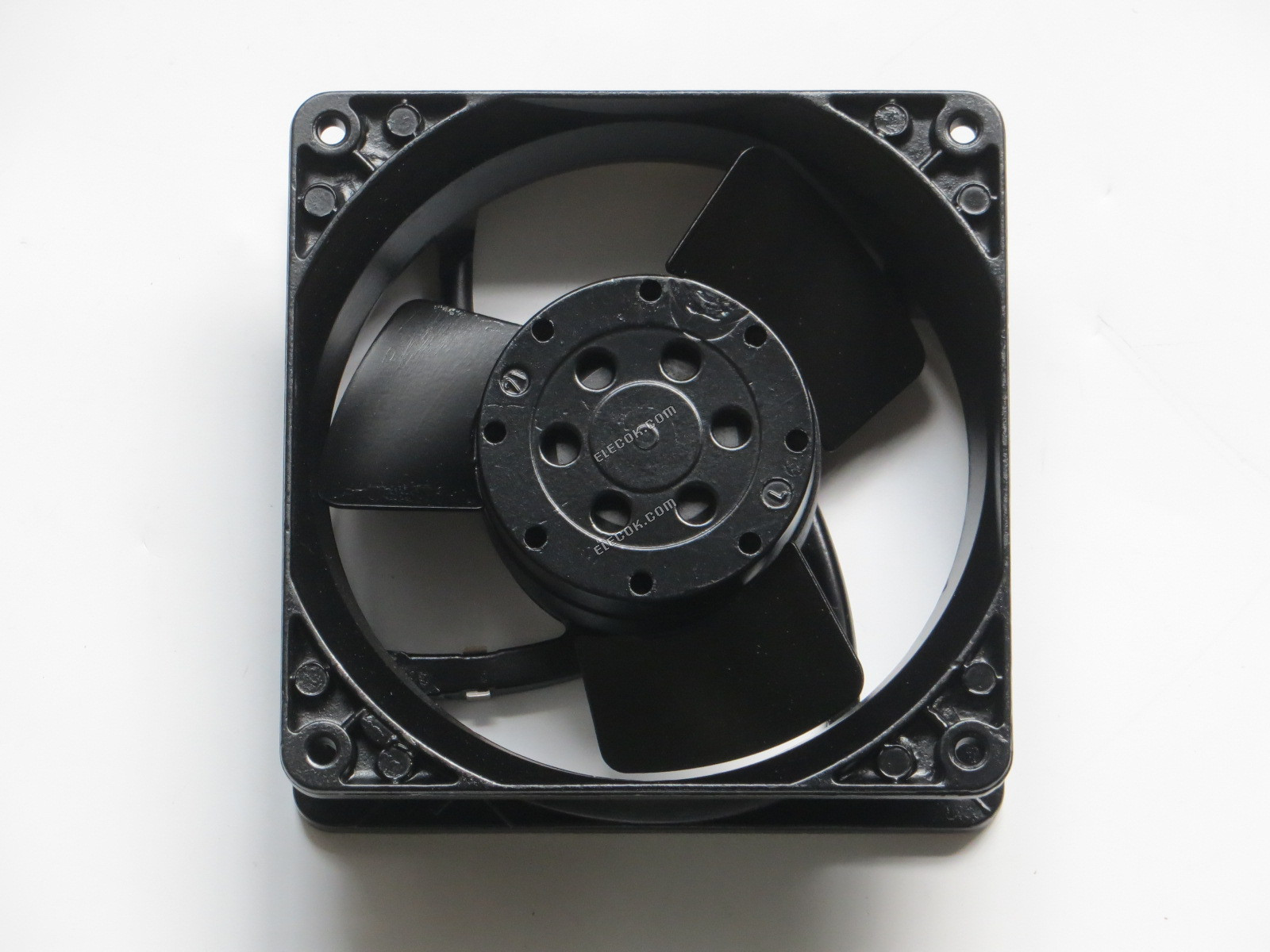 ebm-papst 4850N 230V 10/9W 端子プラグサーバー角型ファンsq120x120x38mm, 改装済み