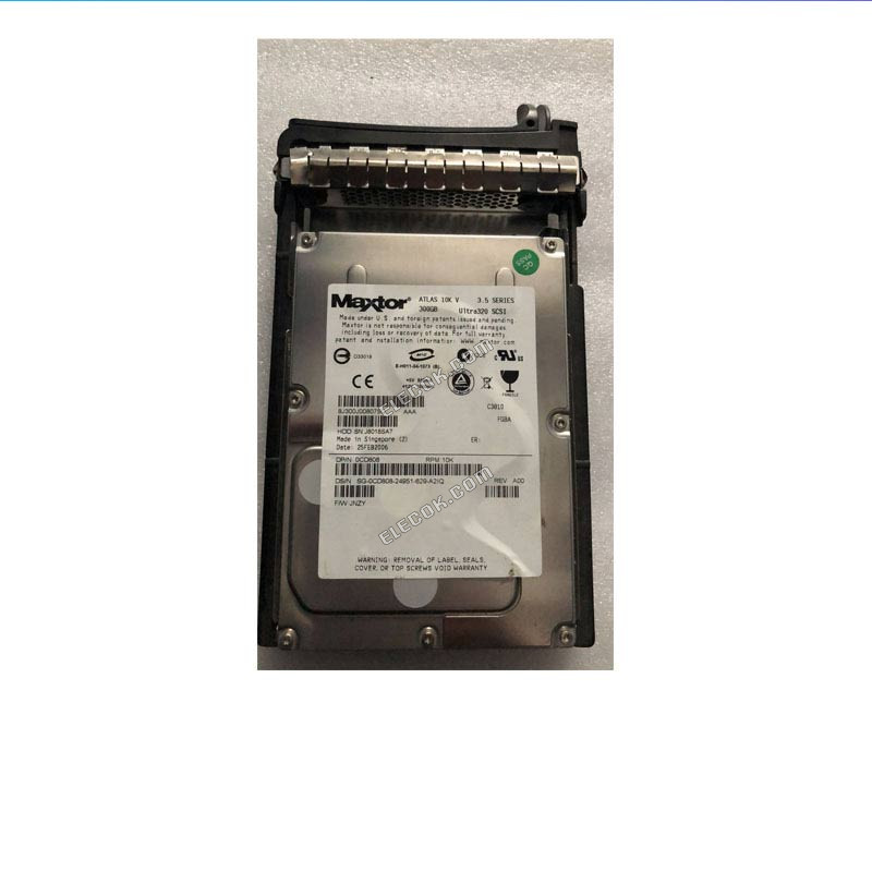DELL 300GB ATLAS 10K 0CC317 0W4006 0CD808 U320 80-pin SCSI hard drive