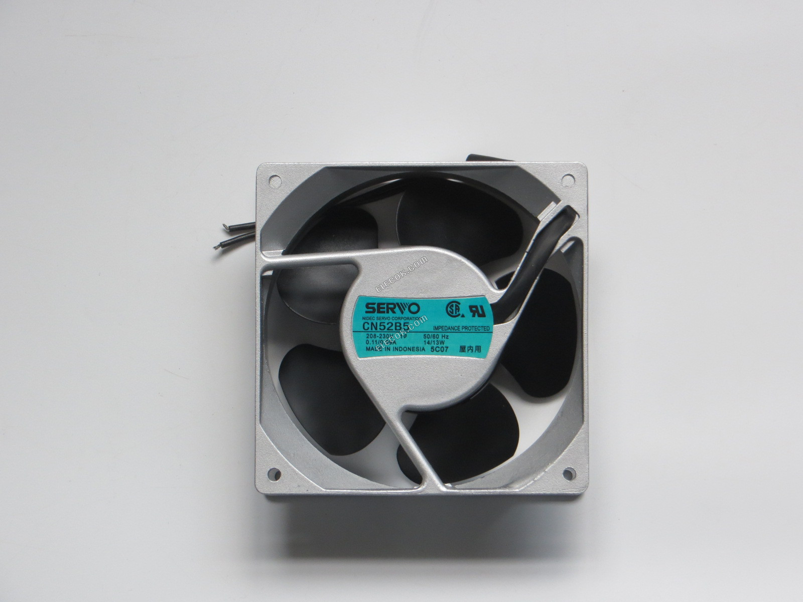 SERVO CN52B5 208/230V 0,11/0,09A 14/13W 2fios Ventoinha 