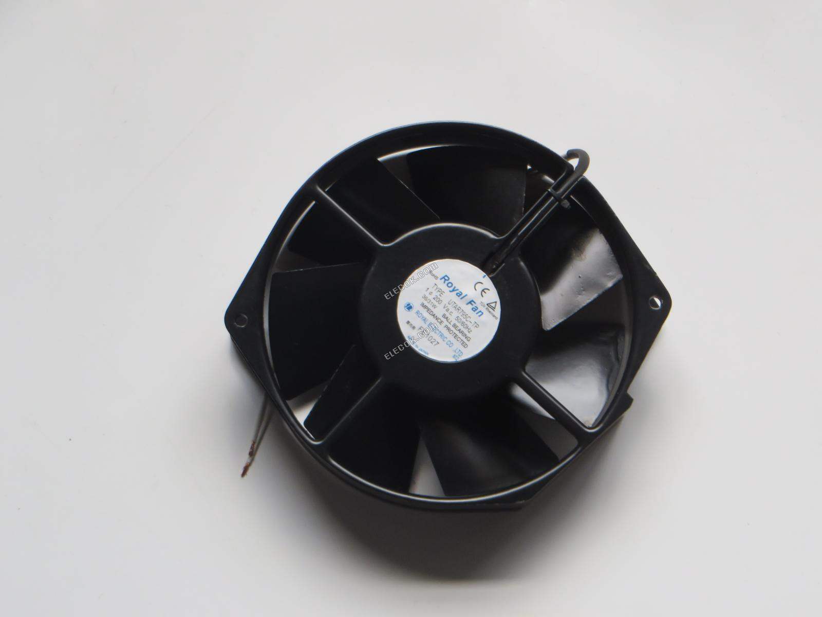 Royal UTAR795C-TP 200V 50/60HZ 36/31W 2wires Cooling Fan 
