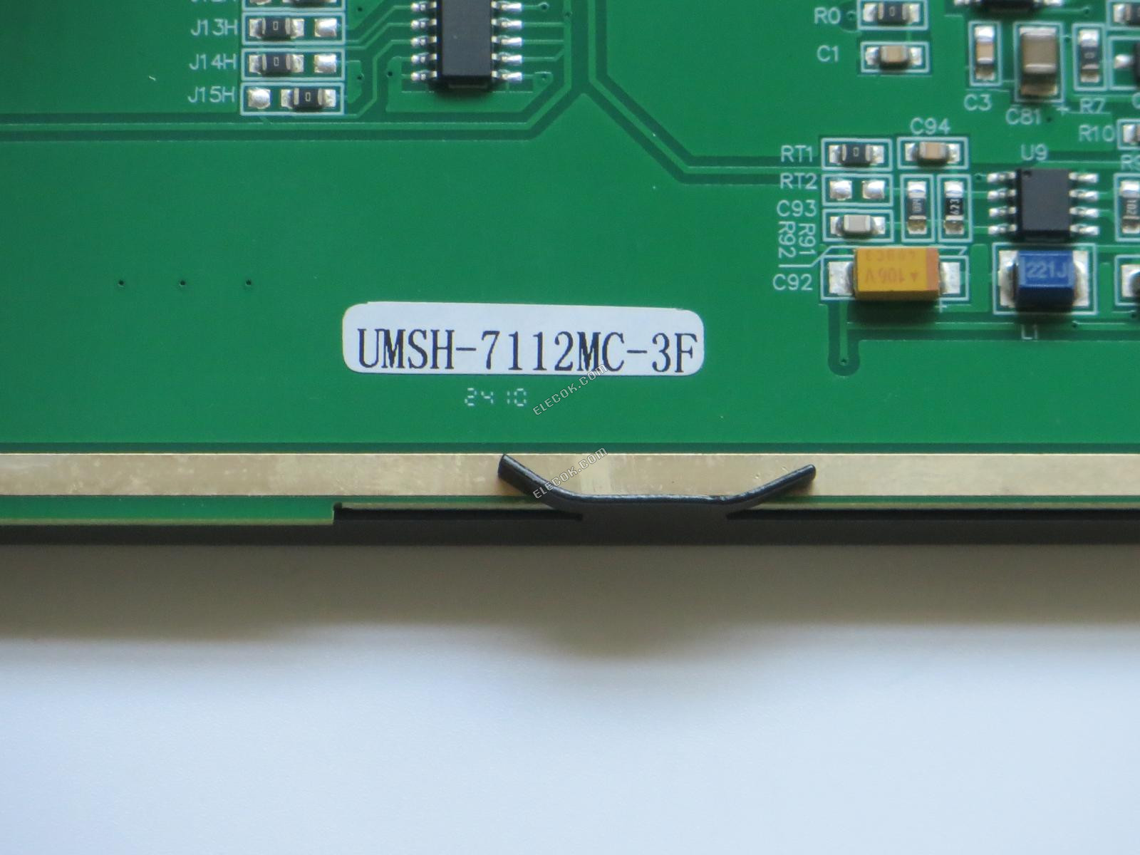 UMSH-7112MC-3F Lcd Screen Substitute with black film 