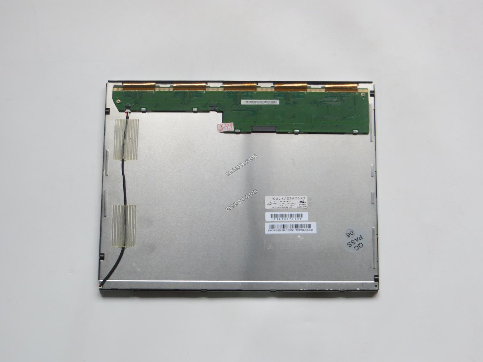 NL10276AC30-42D NLT 15" 1024*768 Panel LCD 